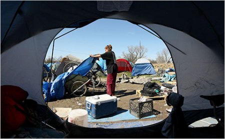 Homeless Tent City